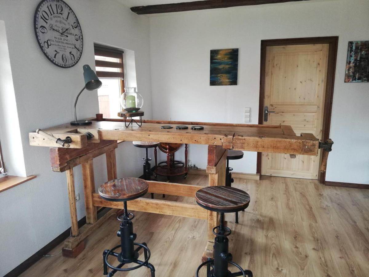 Ferienhaus -Am Alten Dorfplatz- Дрезден Екстериор снимка