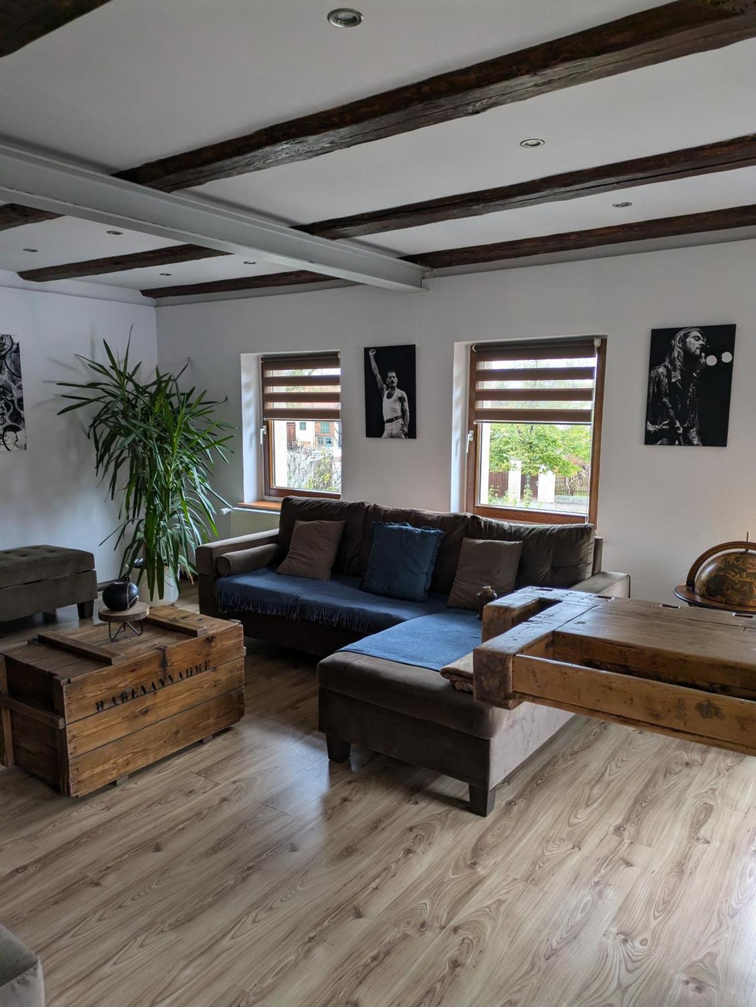 Ferienhaus -Am Alten Dorfplatz- Дрезден Екстериор снимка
